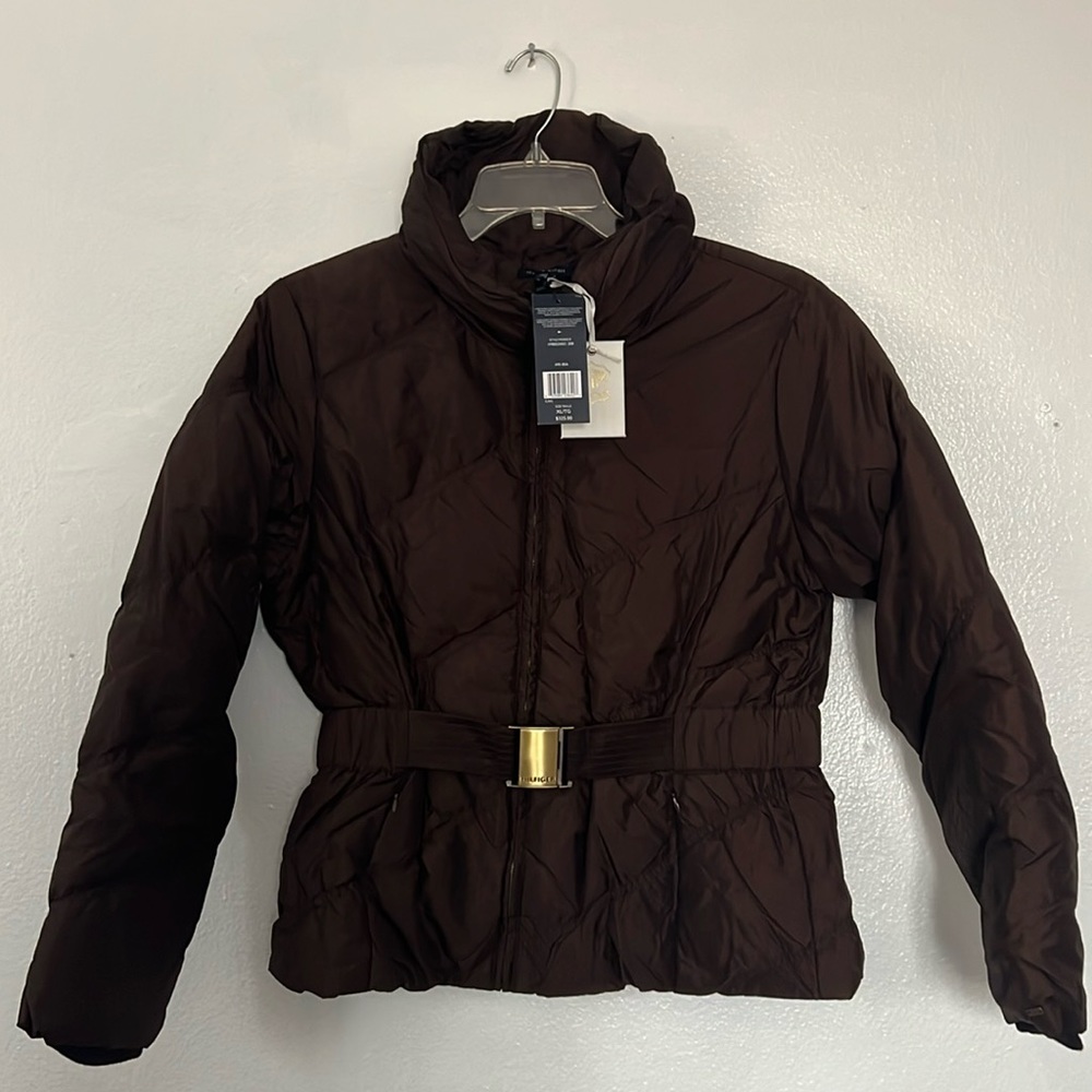 ‼️Brand New, Never Worn‼️ Tommy Hilfiger Quilted Puff Jacket with Golden Buckle
